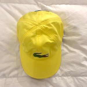 Lacoste Sport Yellow Cap